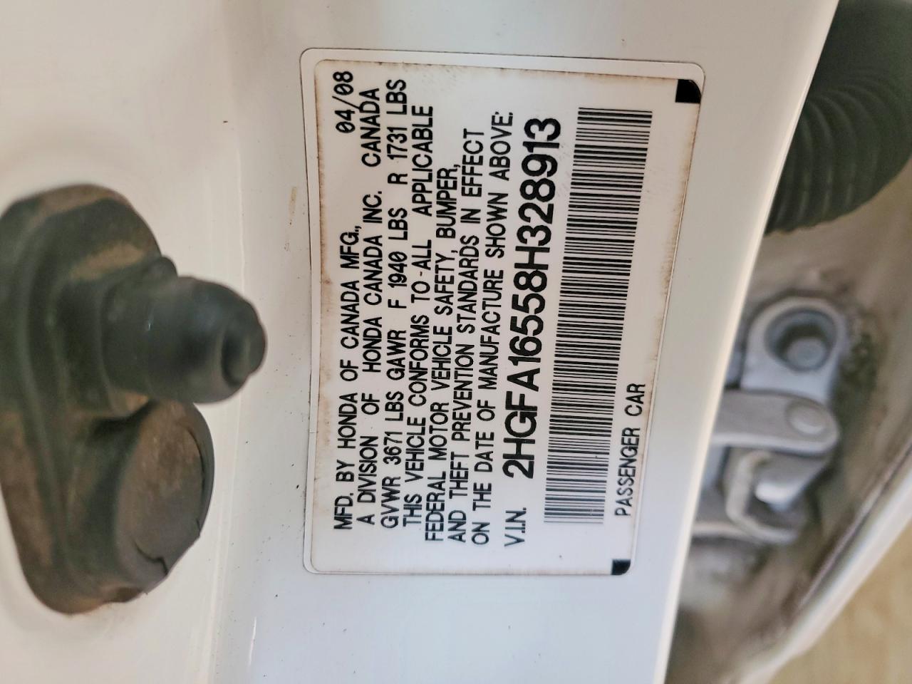 2008 HONDA CIVIC