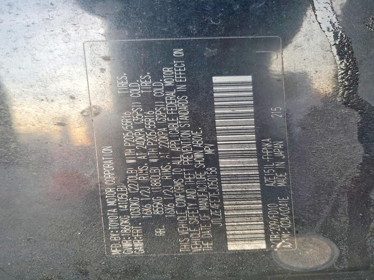 2014 TOYOTA SCION