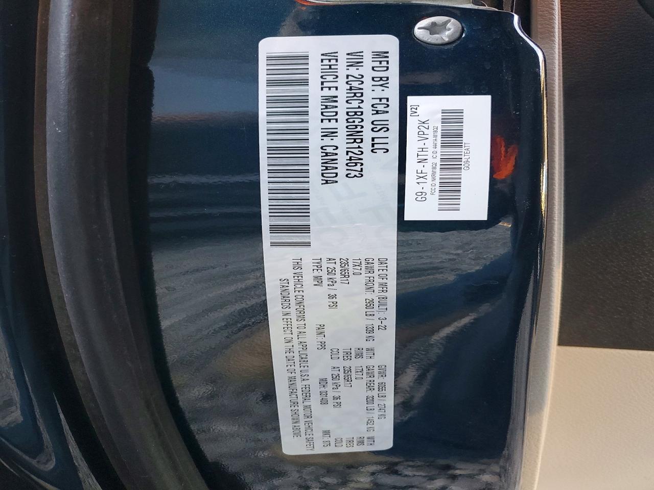 2022 CHRYSLER Pacifica