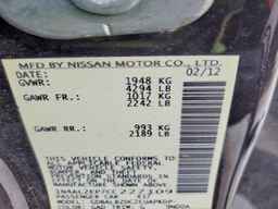 2012 NISSAN ALTIMA