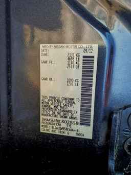 2013 NISSAN Maxima