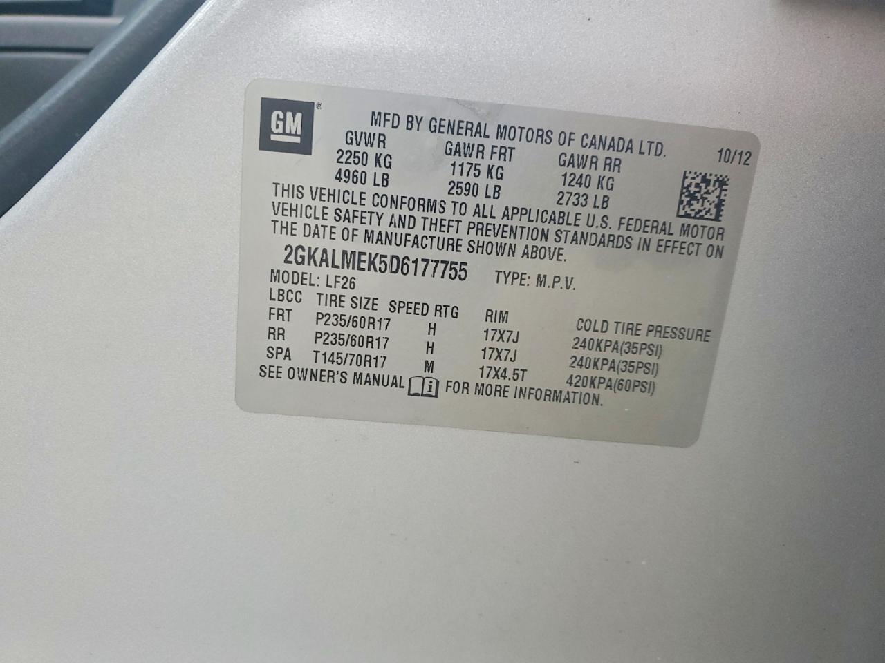 2013 GMC Terrain