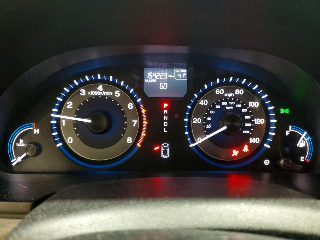2012 HONDA ODYSSEY