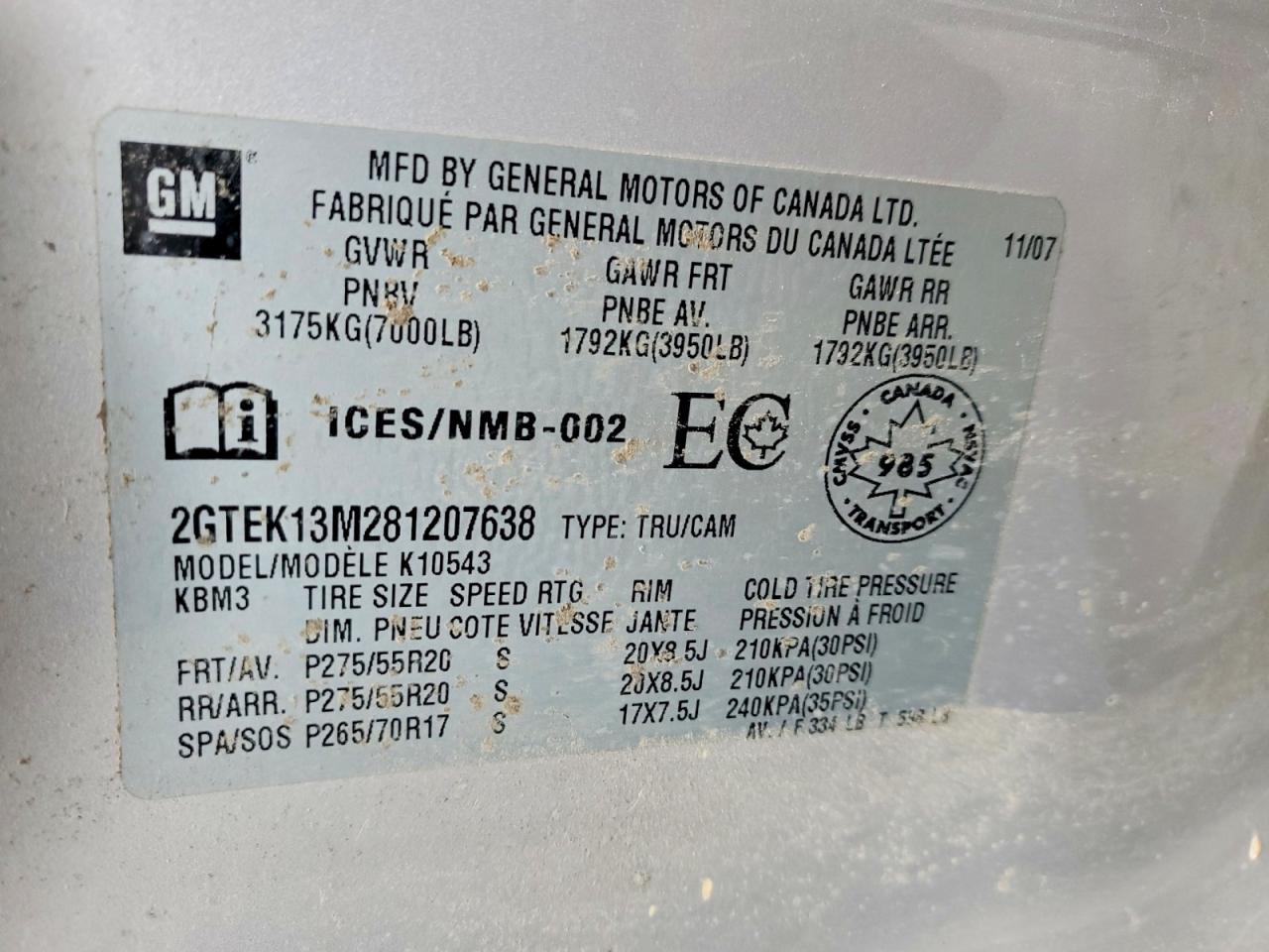 2008 GMC Sierra