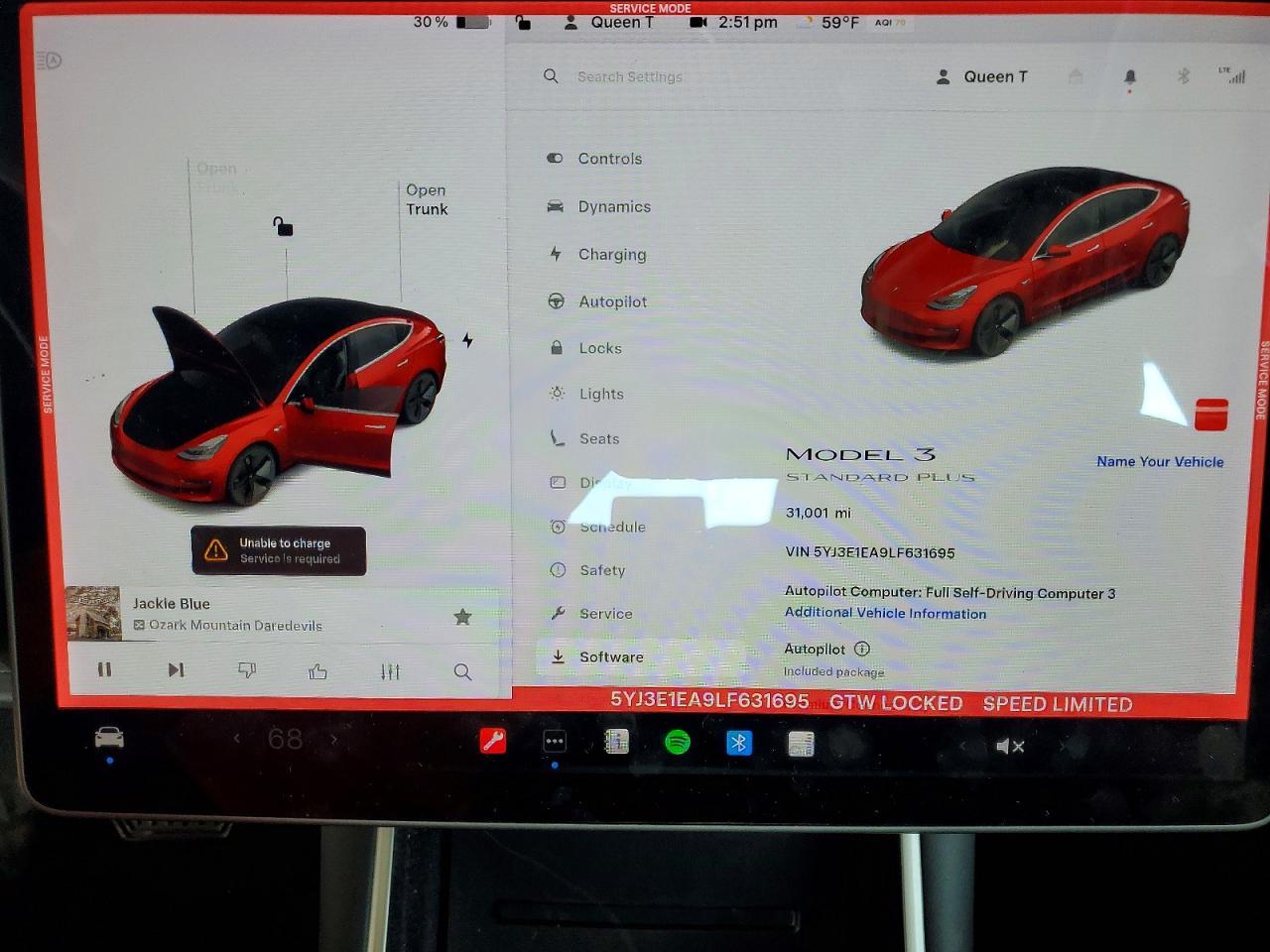 2020 TESLA MODEL 3