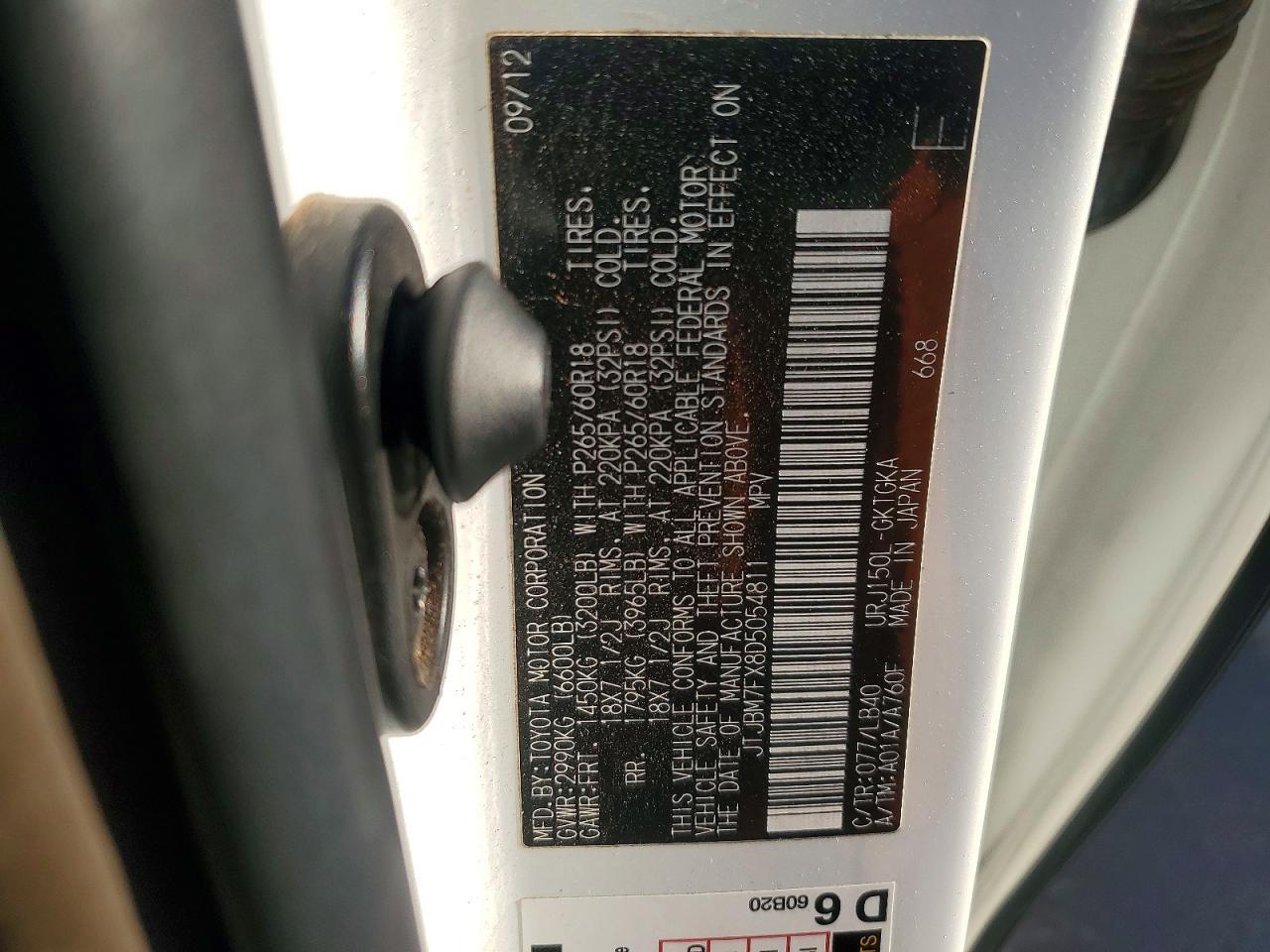 2013 LEXUS GX 460