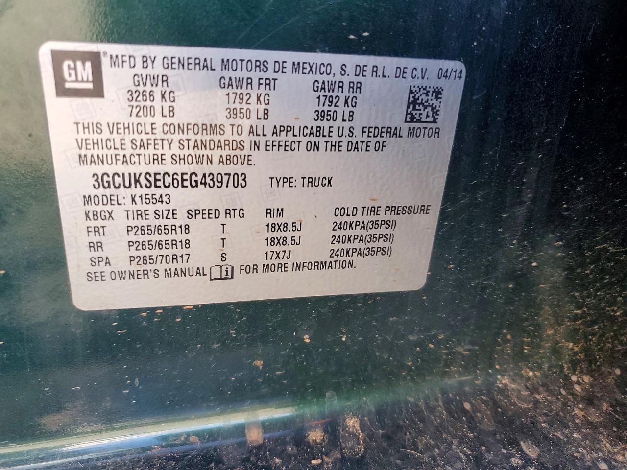 2014 CHEVROLET Silverado