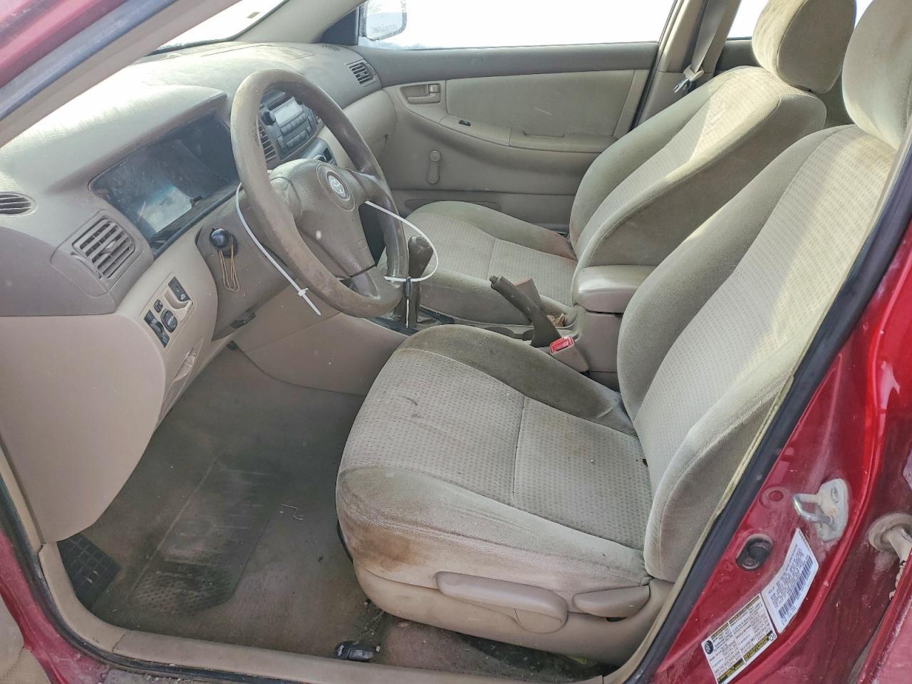 2005 TOYOTA COROLLA