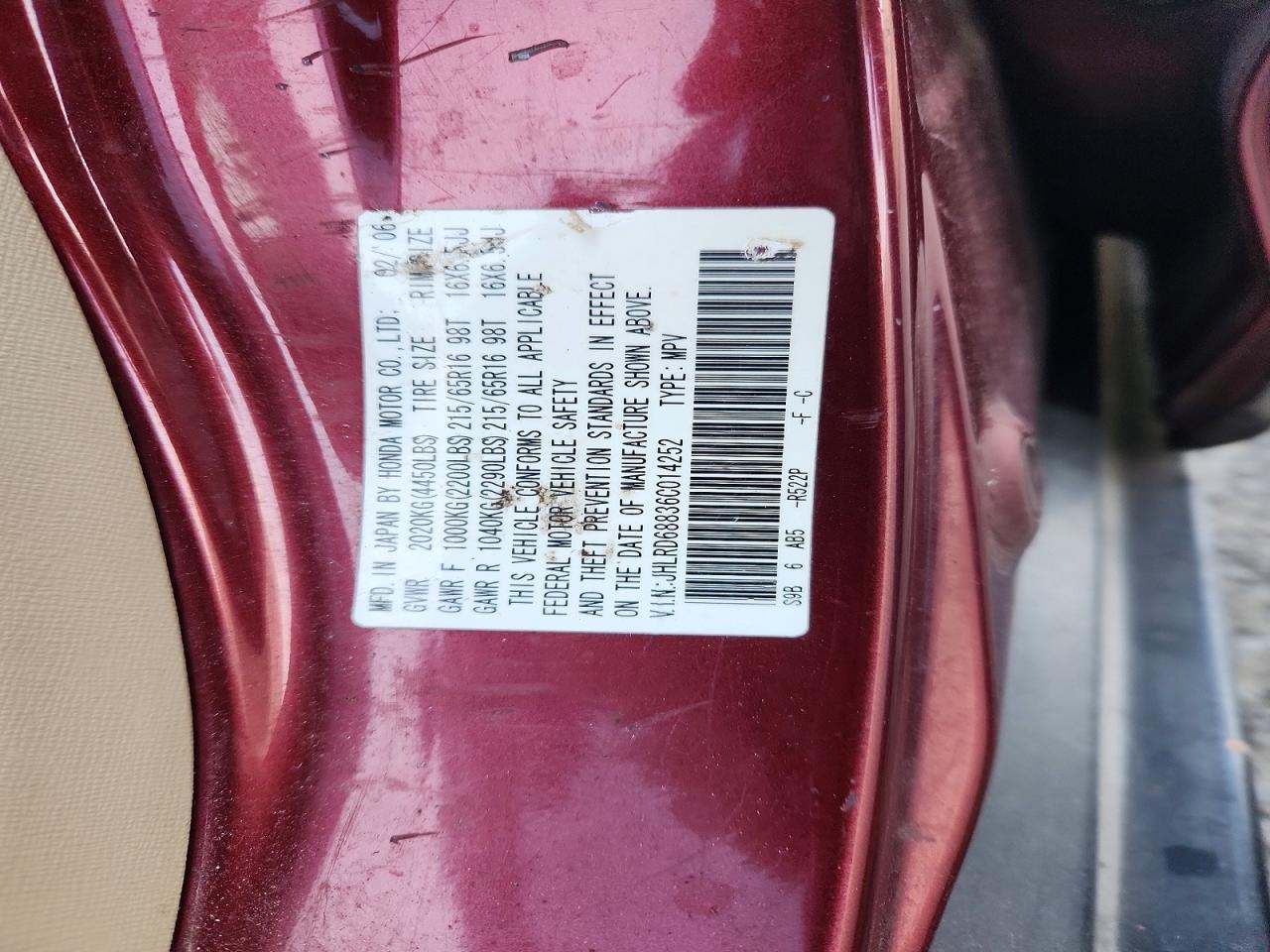 2006 HONDA CR-V
