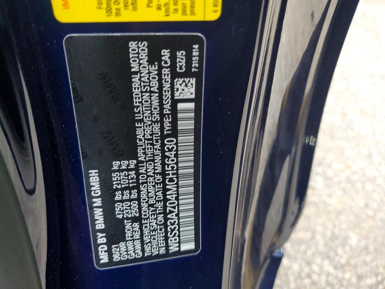 2021 BMW M4
