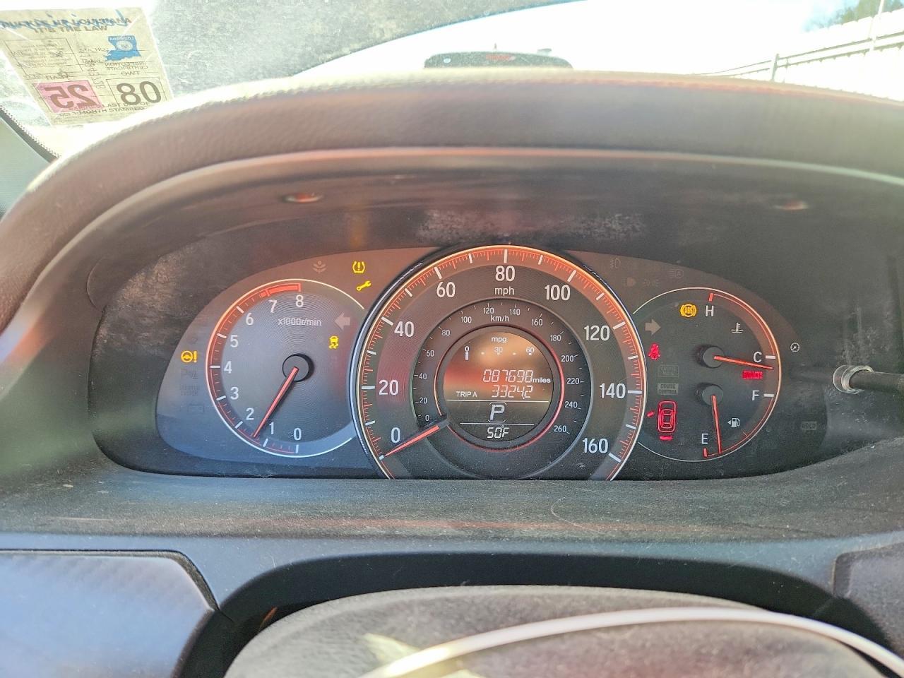 2016 HONDA ACCORD