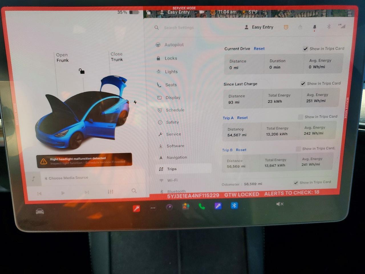 2022 TESLA MODEL 3