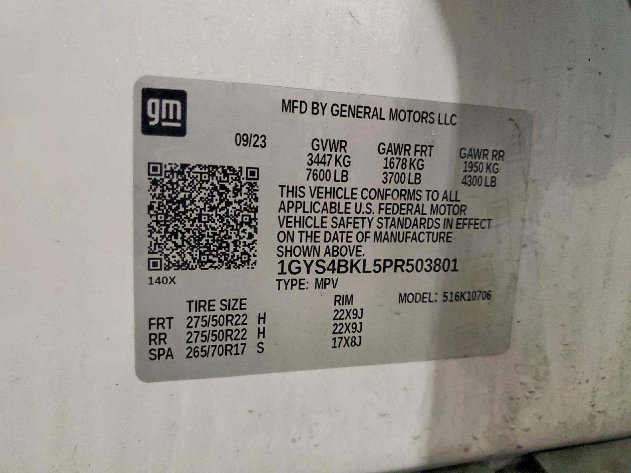 2023 CADILLAC ESCALADE