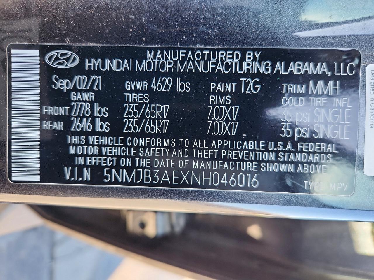 2022 HYUNDAI TUCSON