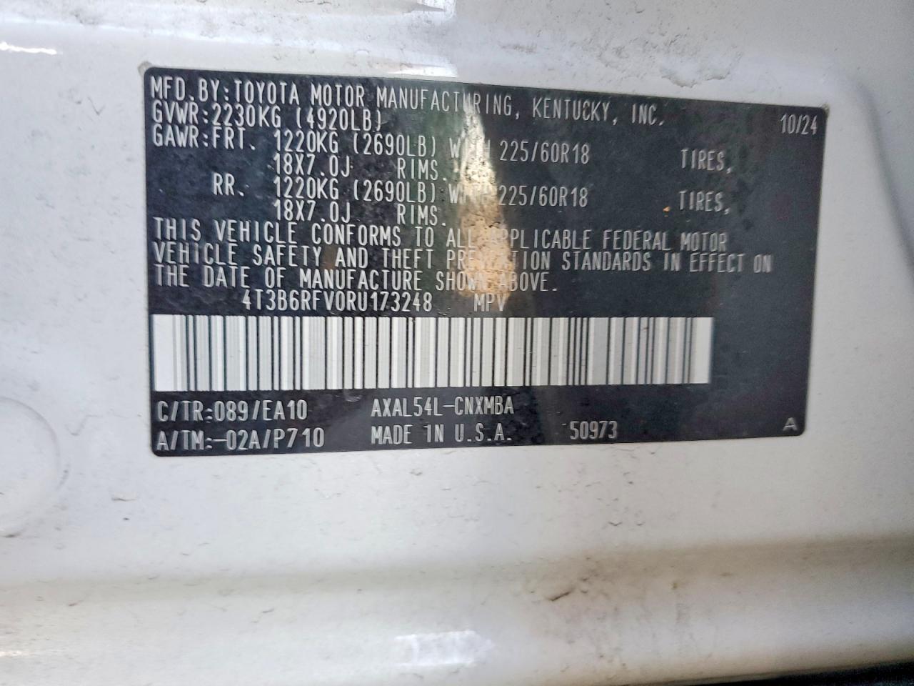 2024 TOYOTA RAV4