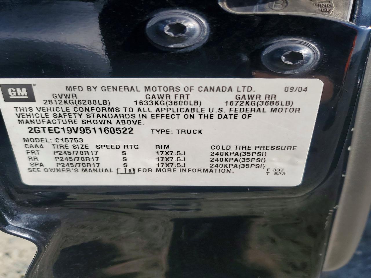 2005 GMC Sierra