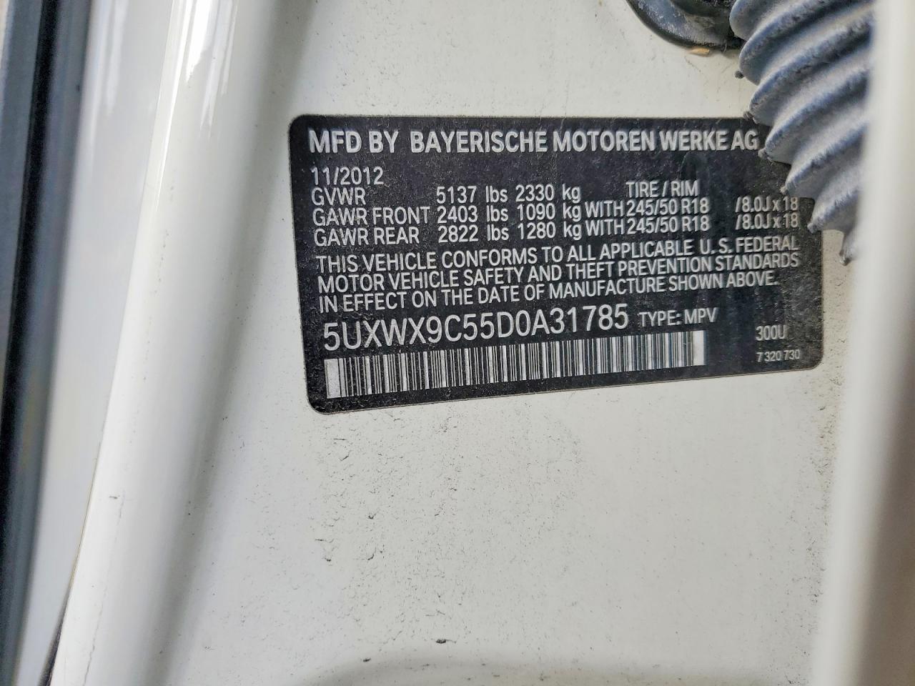 2013 BMW X3