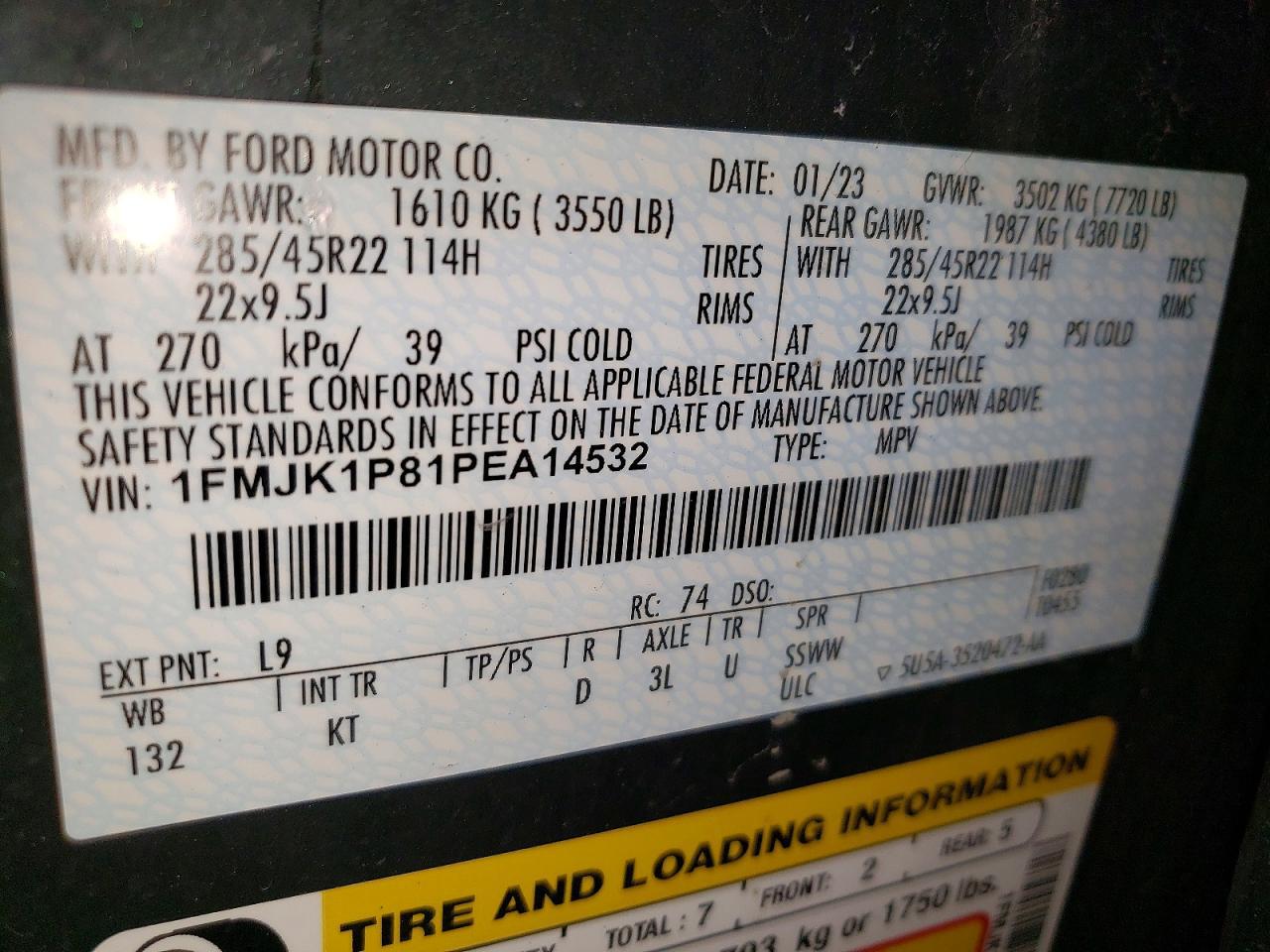 2023 FORD Expedition