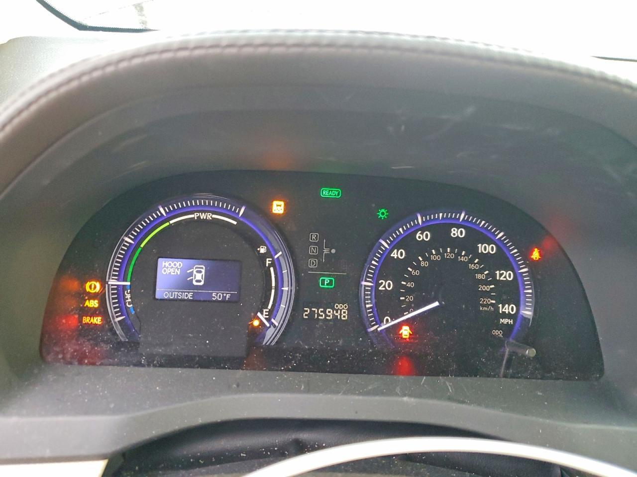 2010 LEXUS HS 250h
