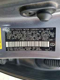 2013 LEXUS ES 350