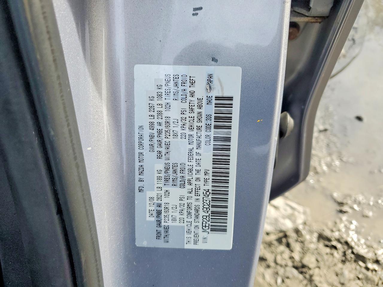 2009 MAZDA CX-7