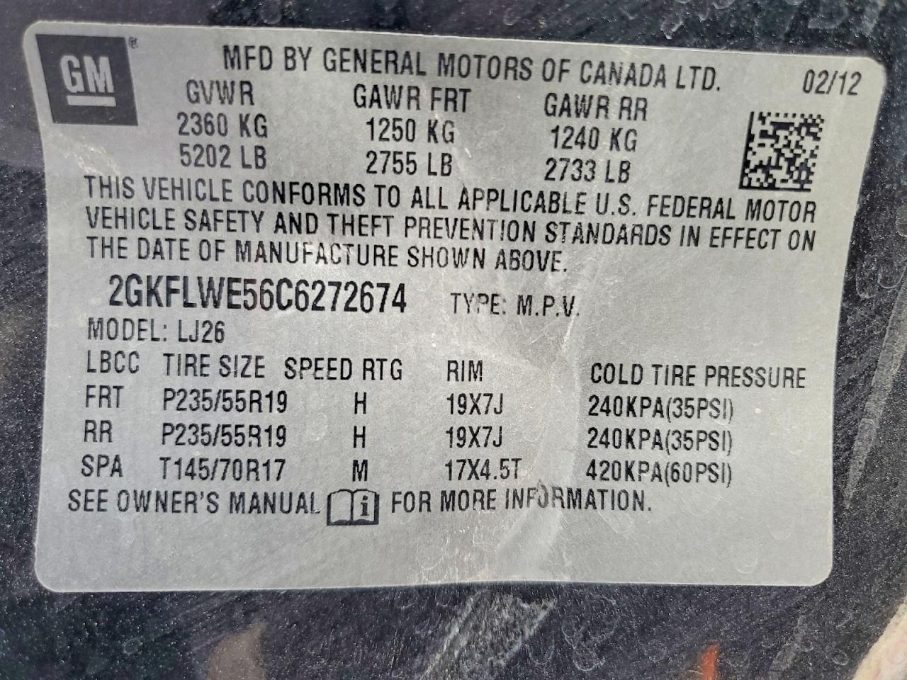 2012 GMC Terrain