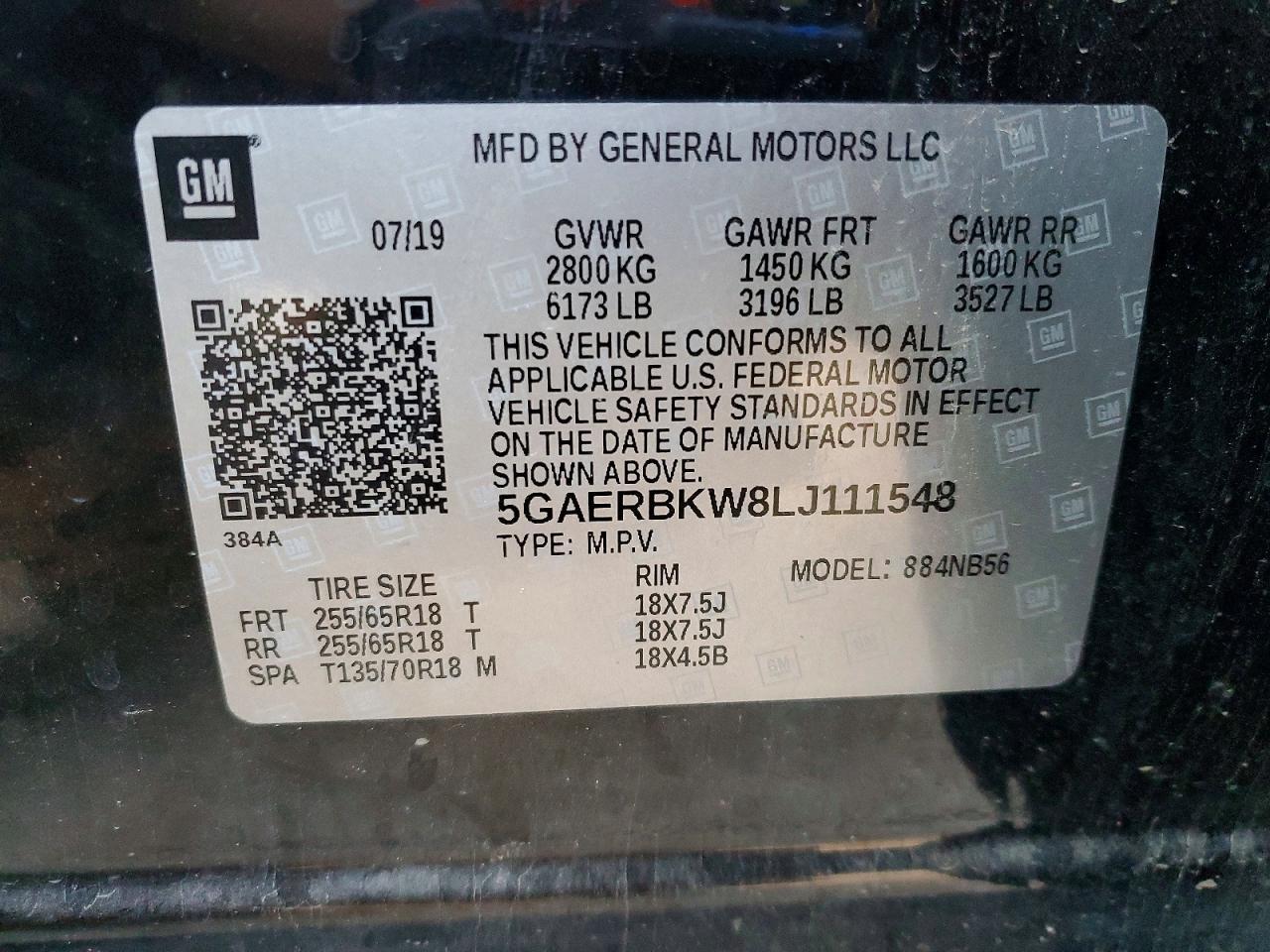 2020 BUICK ENCLAVE