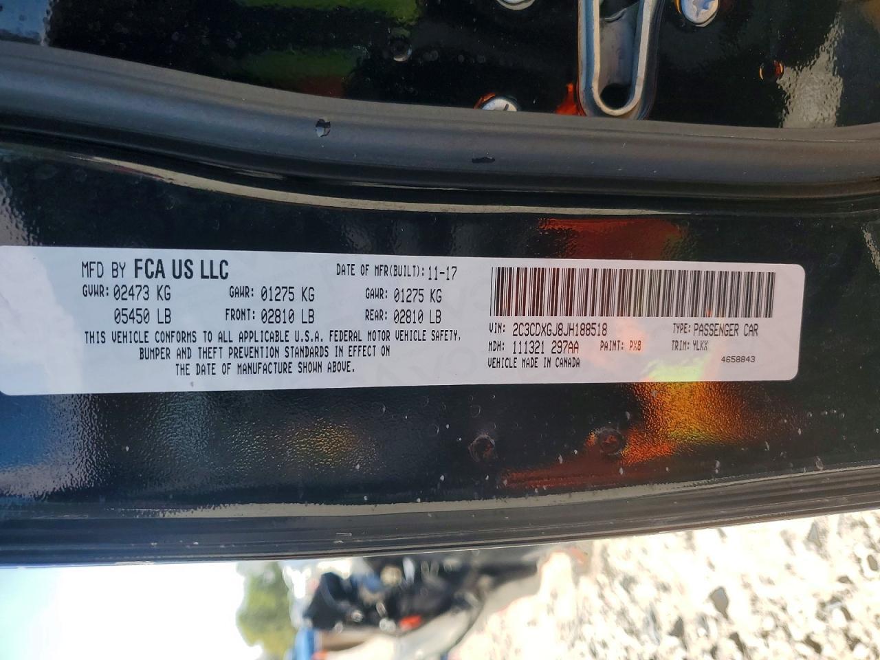 2018 DODGE CHARGER