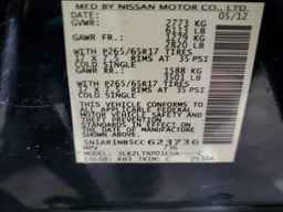 2012 NISSAN PATHFINDER