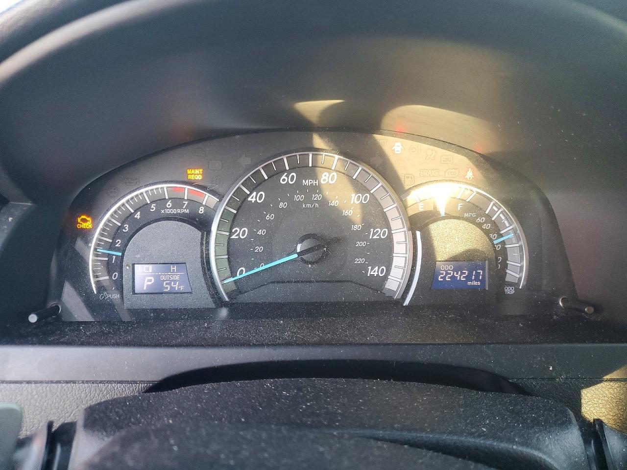 2012 TOYOTA CAMRY