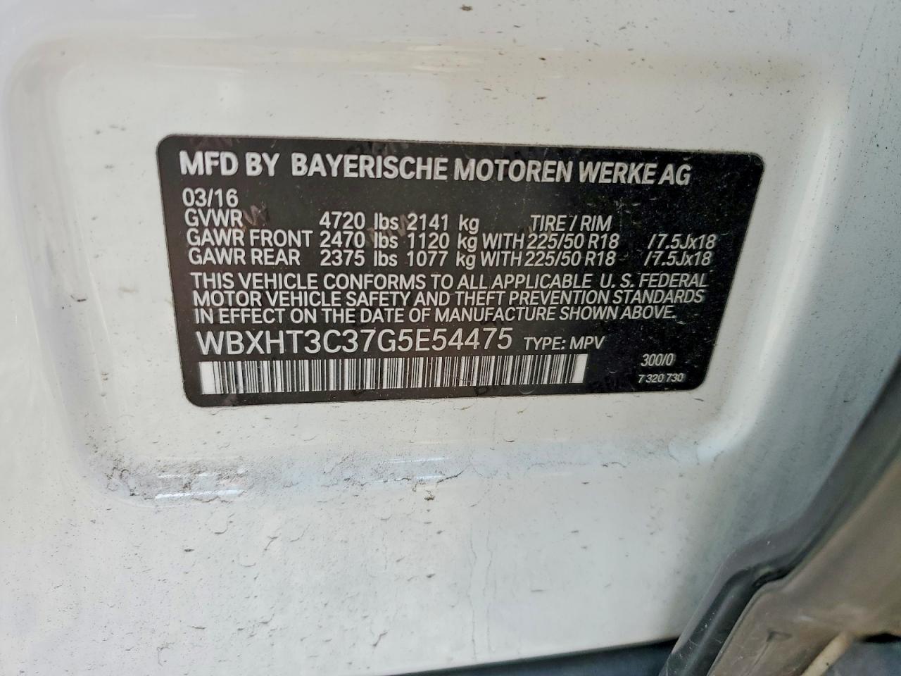 2016 BMW X1