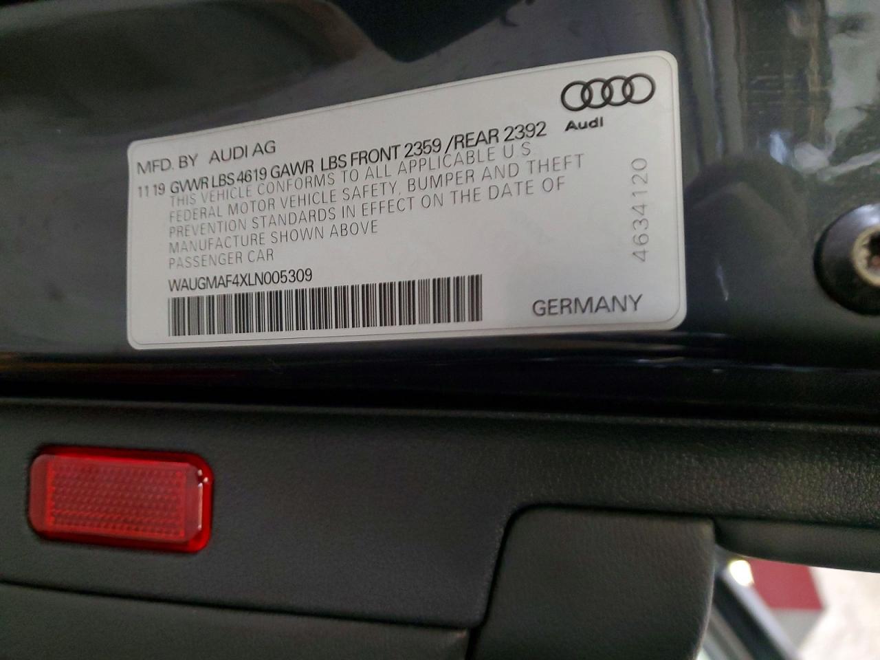 2020 AUDI A4