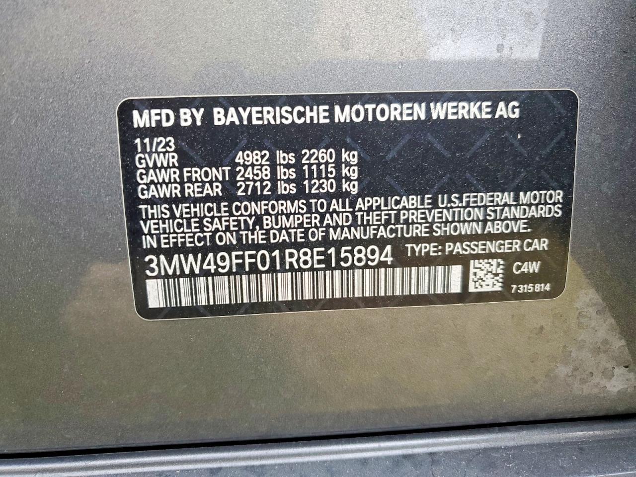 2024 BMW M340XI