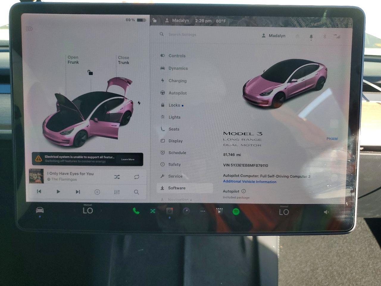 2021 TESLA MODEL 3