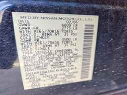 2006 NISSAN PATHFINDER