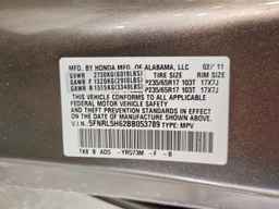 2011 HONDA ODYSSEY