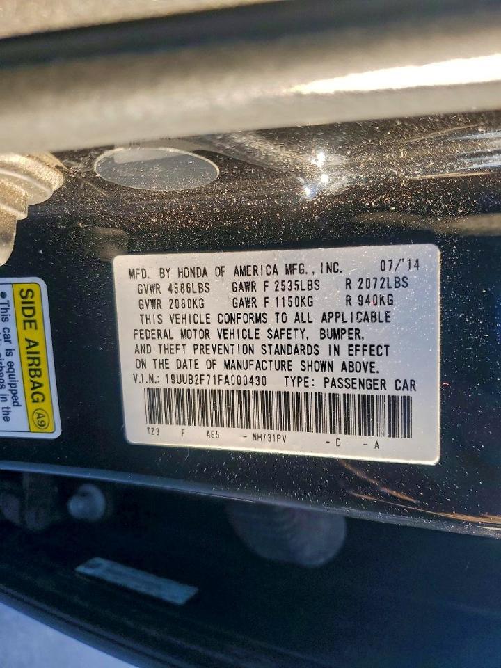 2015 ACURA TLX