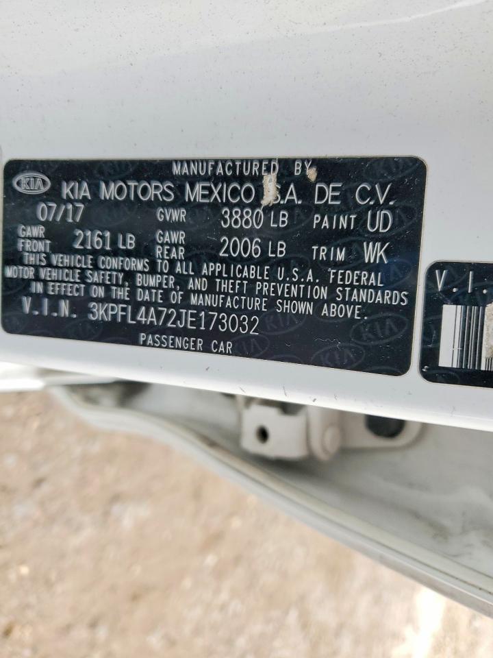 2018 KIA FORTE