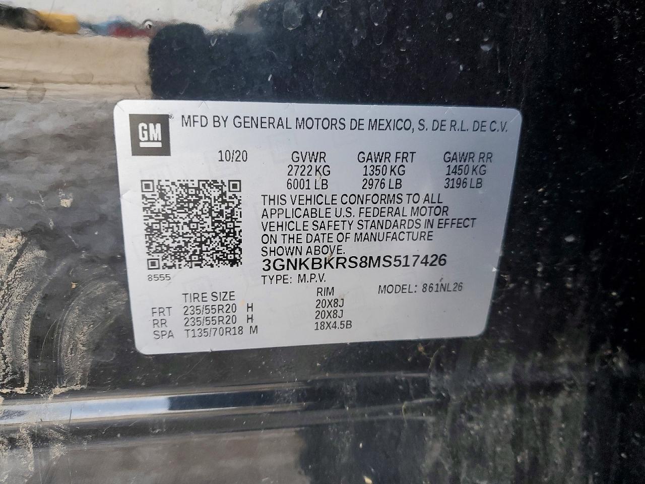 2021 CHEVROLET BLAZER