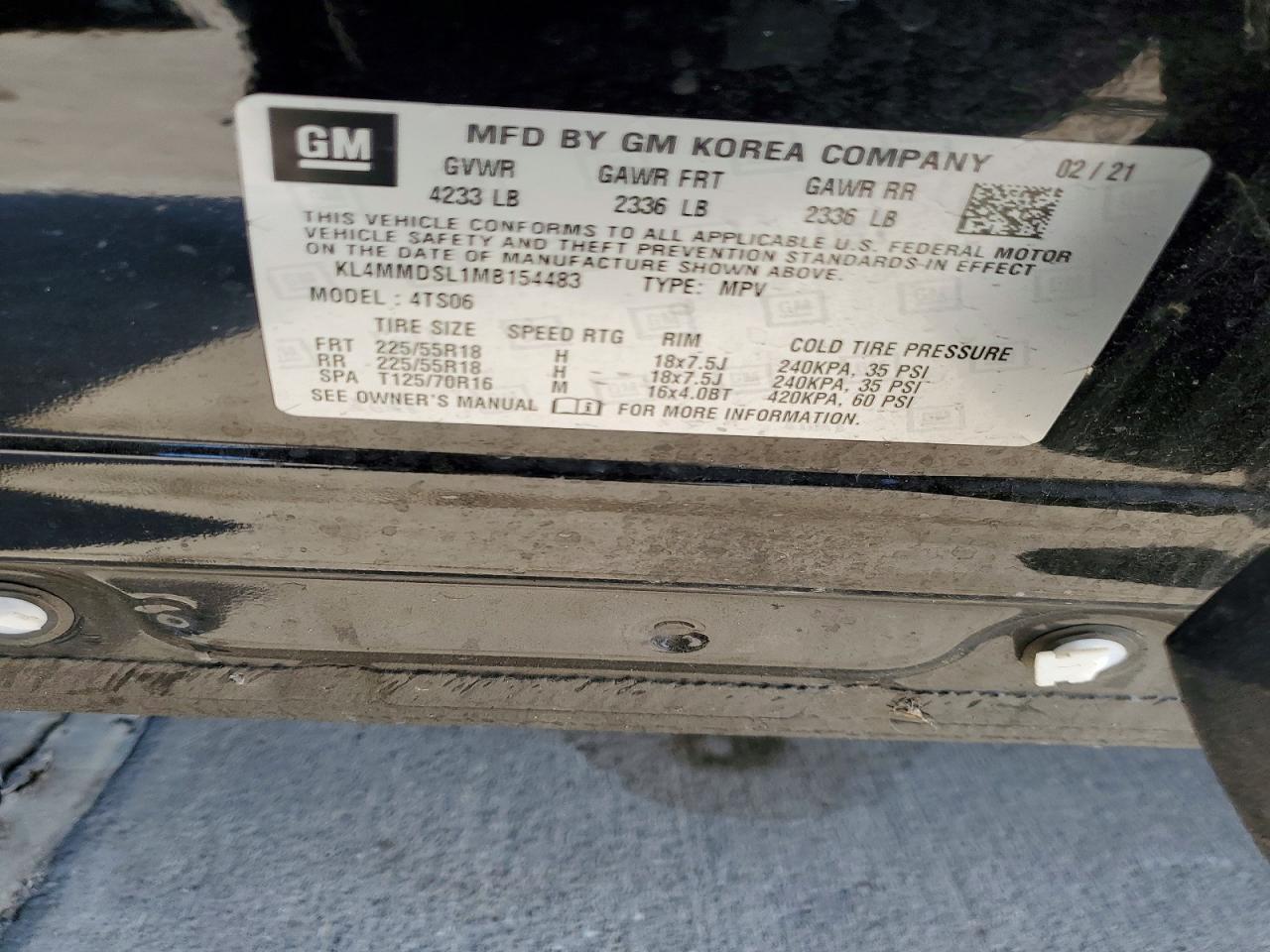 2021 BUICK Encore GX