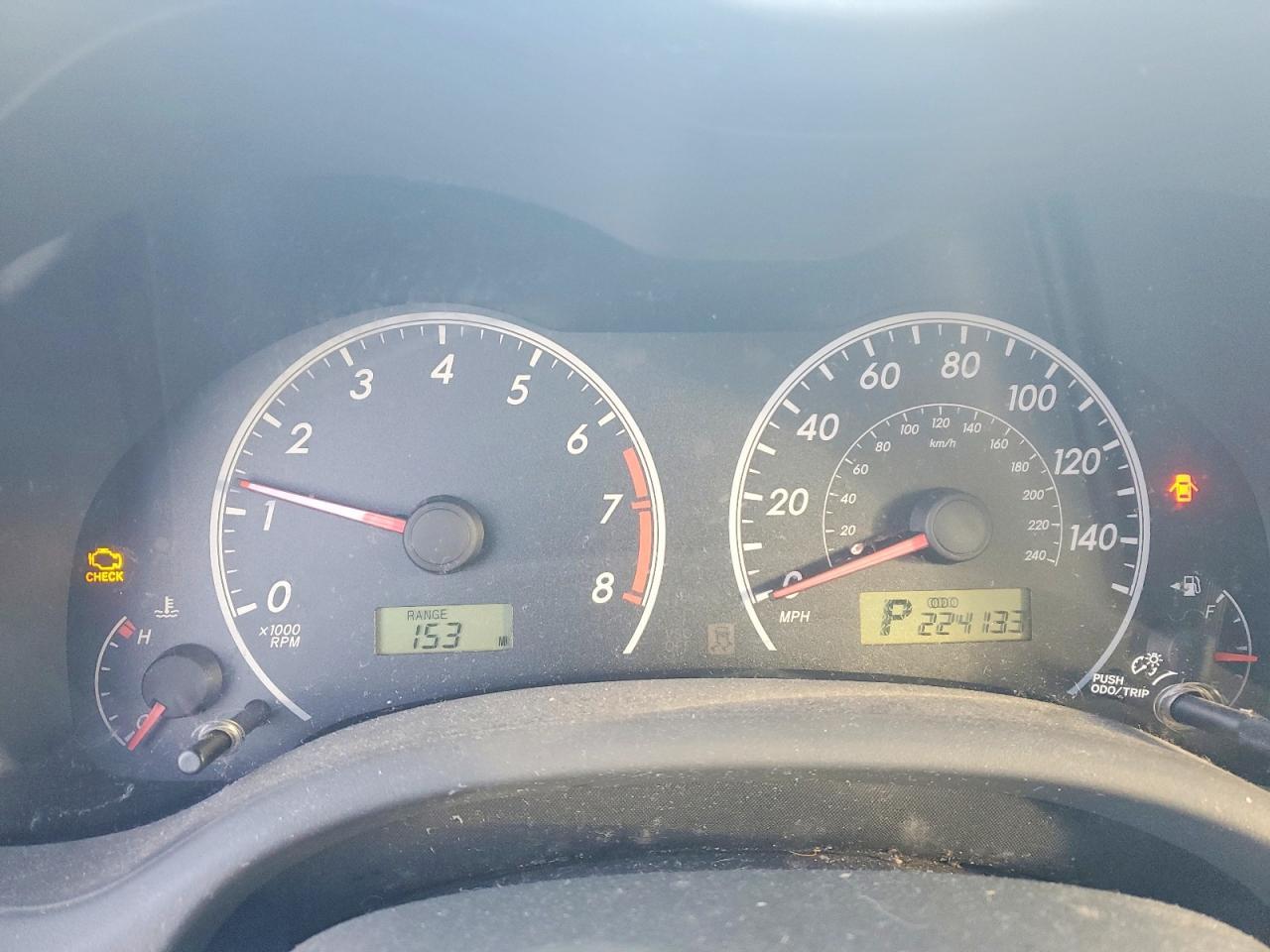 2009 TOYOTA COROLLA