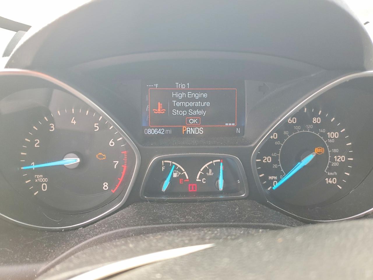 2019 FORD ESCAPE