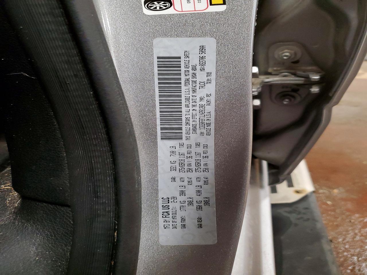 2020 RAM 1500