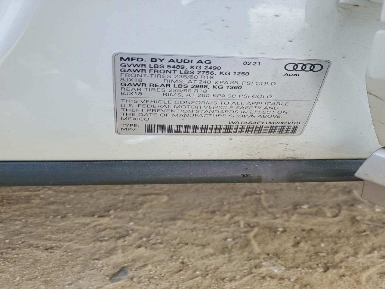 2021 AUDI Q5