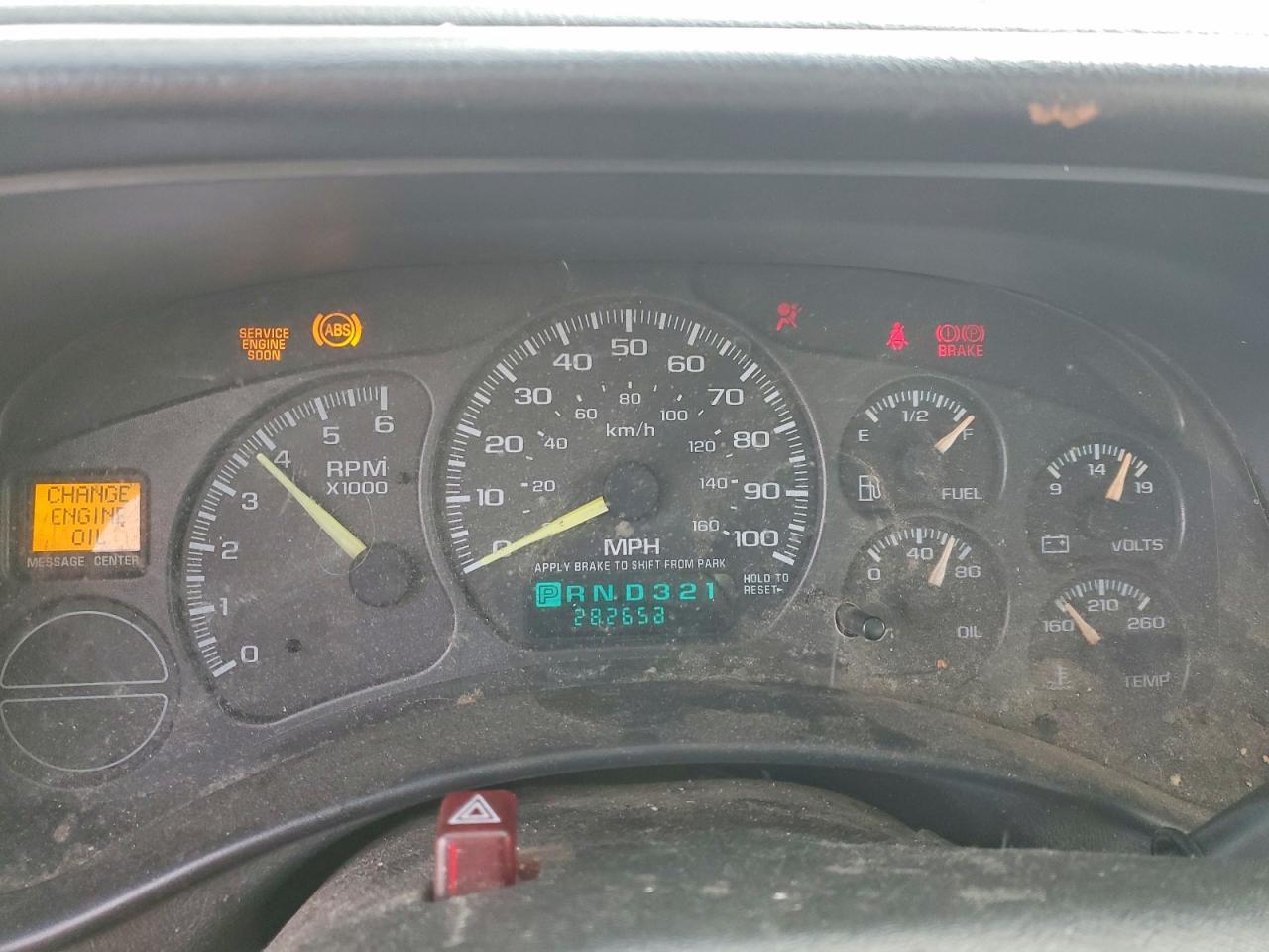 2001 CHEVROLET SILVERADO 1500