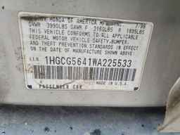 1998 HONDA ACCORD