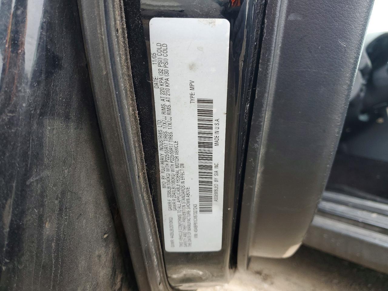 2006 SUBARU Legacy