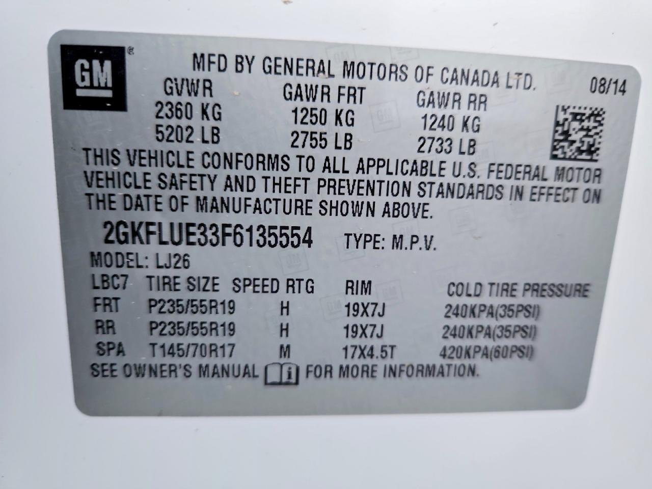 2015 GMC Terrain