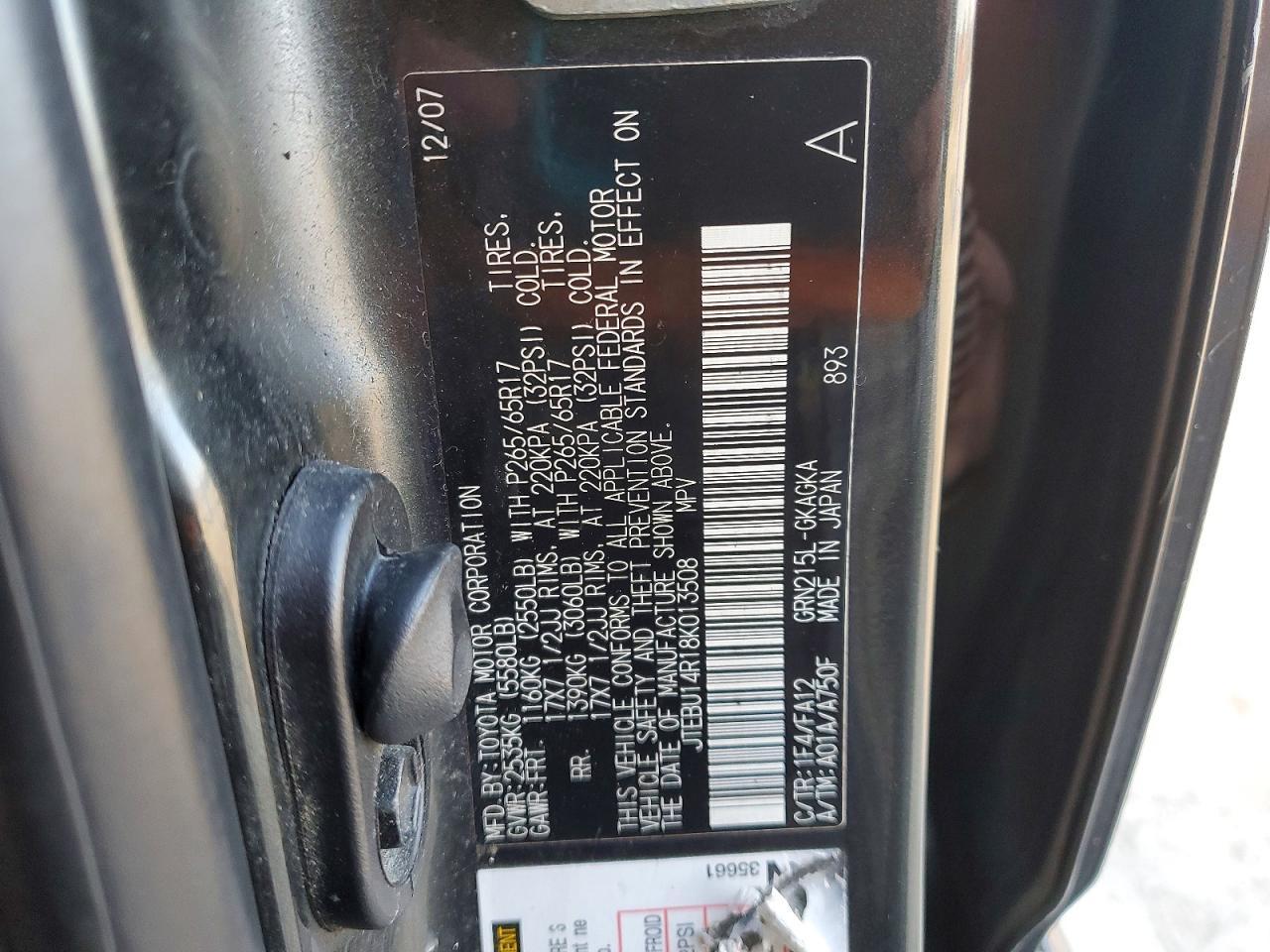 2008 TOYOTA 4Runner
