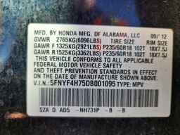 2013 HONDA PILOT